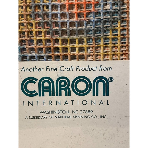 Latch Hook Tapestry Kit, Noah’s Ark. #4121, WonderArt by Caron International. - Picture 13 of 13